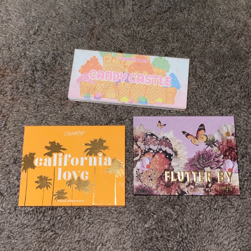 Colourpop eyeshadow bundle